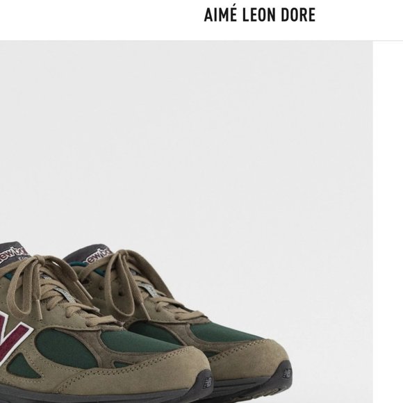 AIME LEON DORE NEW BALANCE MADE in USA 990V3 - Picture 4 of 4
